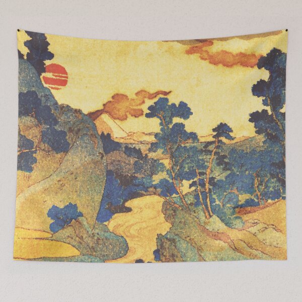 Item preview, Ancient Path to Kunisada - Nature Landscape designed and sold by Kijiermono.
