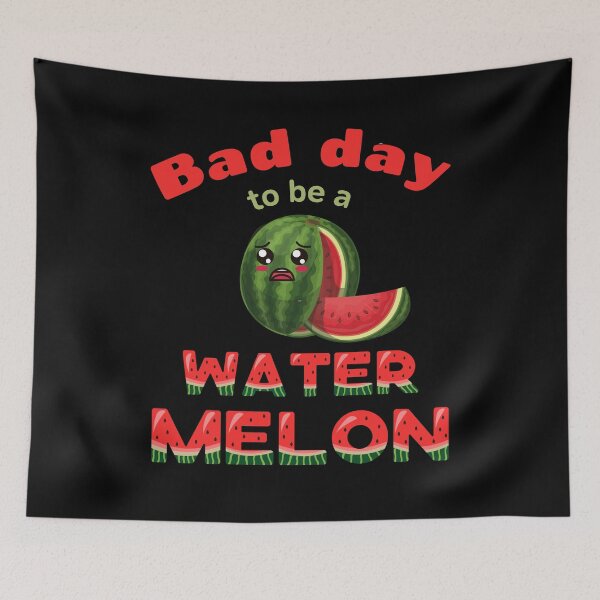 Item preview, Bad Day to be A Watermelon Cute Funny Kawaii designed and sold by LoveSeasonz.