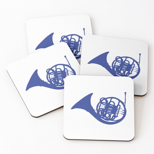 Item preview, Blue French Horn   designed and sold by CovSanza.