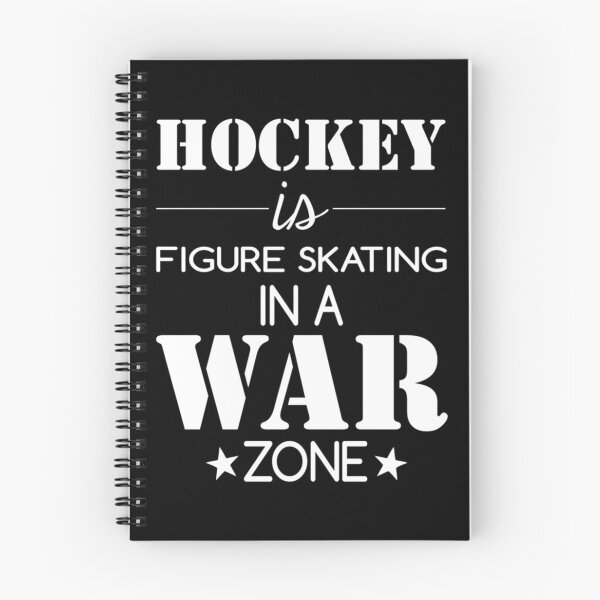 Item preview, Hockey Is Figure Skating In A War Zone Hockey Fan Essential T-Shirt designed and sold by rosaliarlwsa.