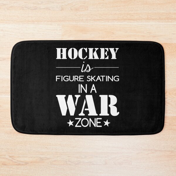 Item preview, Hockey Is Figure Skating In A War Zone Hockey Fan Essential T-Shirt designed and sold by rosaliarlwsa.