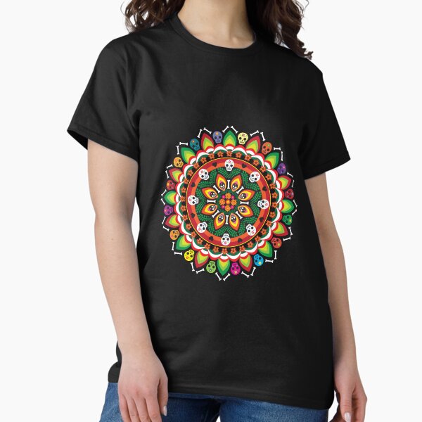 Item preview, Dia De los Muertos Mandala designed and sold by evilkidart.