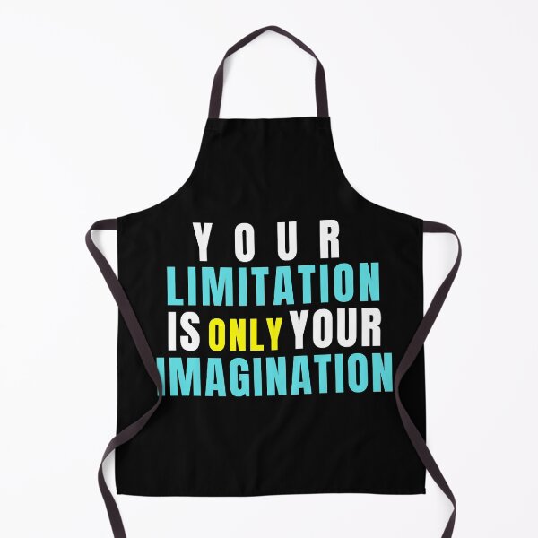Item preview, Your Limitation is Only Your Imagination T-shirt, Motivational Quotes Design designed and sold by OurSuperStore.