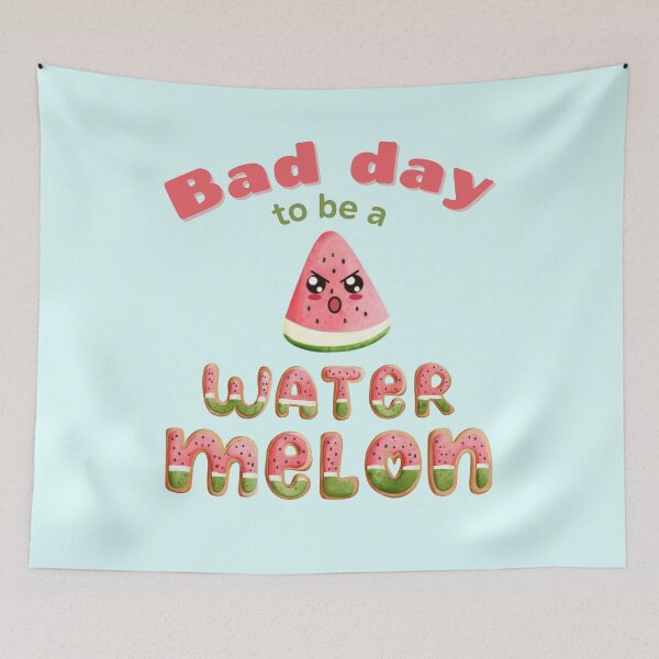 Item preview, Bad Day to be A Watermelon Funny Cute Kawaii designed and sold by LoveSeasonz.