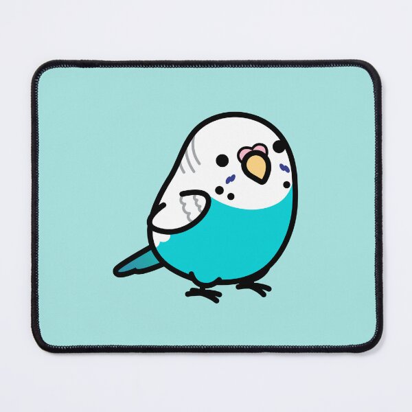 Item preview, Chubby Skyblue Budgie designed and sold by birdhism.