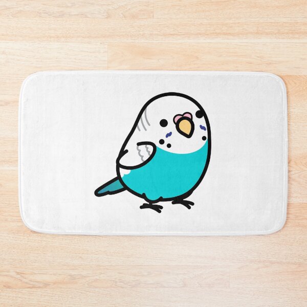Item preview, Chubby Skyblue Budgie designed and sold by birdhism.