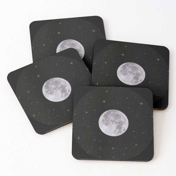 Item preview, Dark Moon and Stars Sticker designed and sold by Lucidesigns.