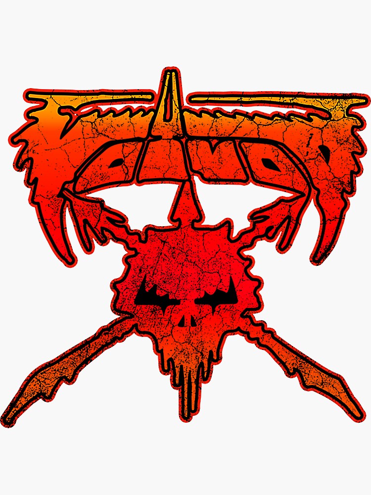 "Voivod Logo" Sticker for Sale by Lilian25sf Redbubble