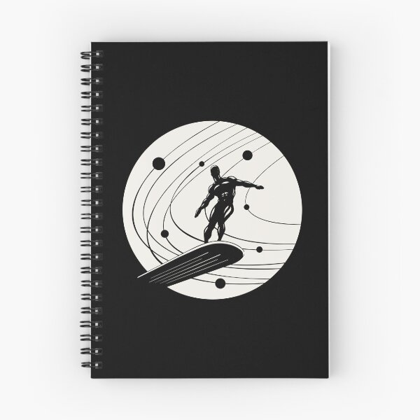 Item preview, Silver Surfer minimalist white designed and sold by LapinMagnetik.