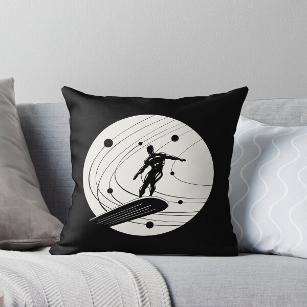 Item preview, Silver Surfer minimalist white designed and sold by LapinMagnetik.
