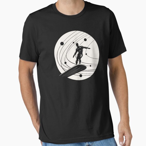 Item preview, Silver Surfer minimalist white designed and sold by LapinMagnetik.