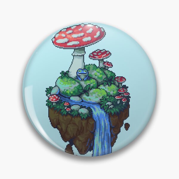 Item preview, Froggy island designed and sold by Tofu's Pixel Art Store.