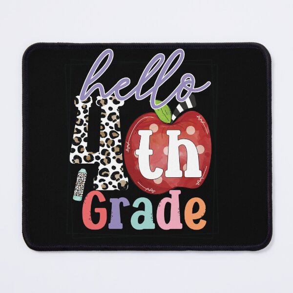 Item preview, Back To School 4th Grade,Hello 4th Grade designed and sold by fatydesignspace.