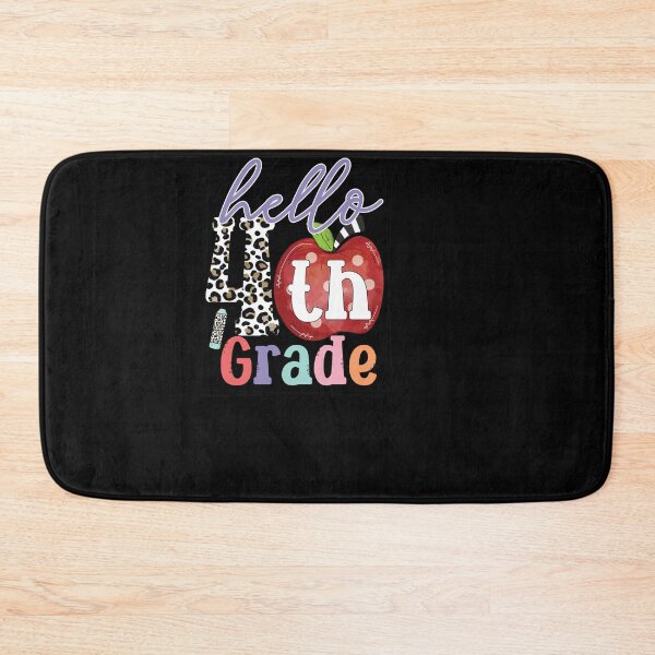 Item preview,  Back To School 4th Grade,Hello 4th Grade designed and sold by fatydesignspace.