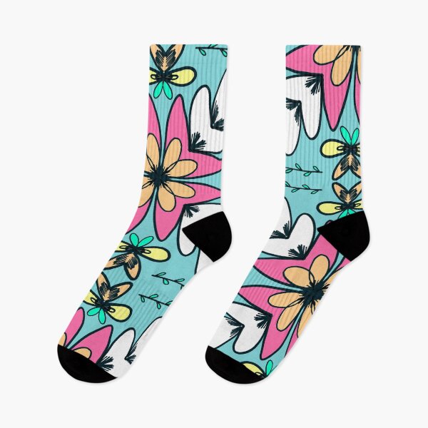 Item preview, Bright Tropical Floral Mosaic designed and sold by LaBellCreative.