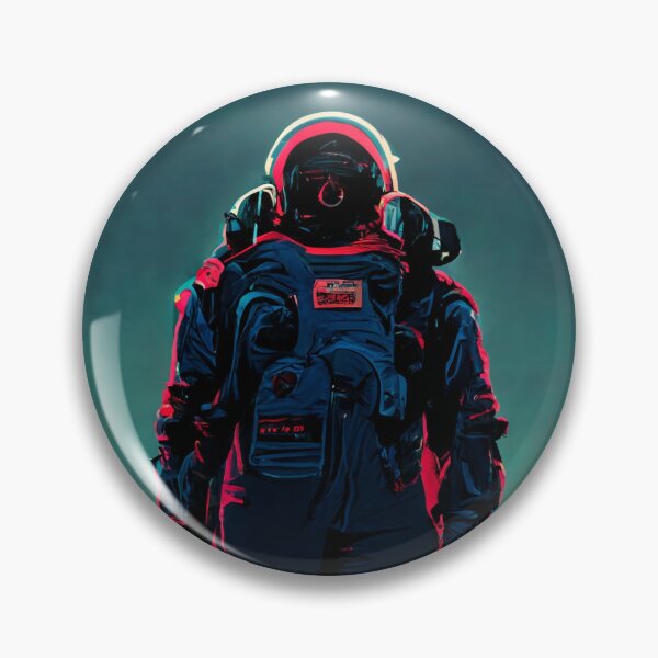 Aperçu de l'œuvre The Spaceman créée et vendue par synthwaveai.