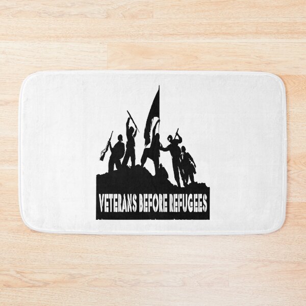Item preview, Veterans Before Refugees designed and sold by printhappy4you.