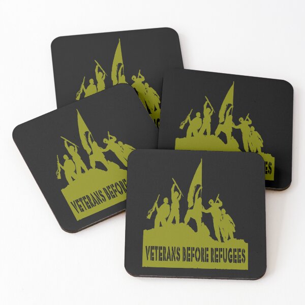 Item preview, Veterans Before Refugees designed and sold by printhappy4you.