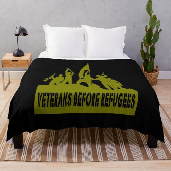 Item preview, Veterans Before Refugees designed and sold by printhappy4you.