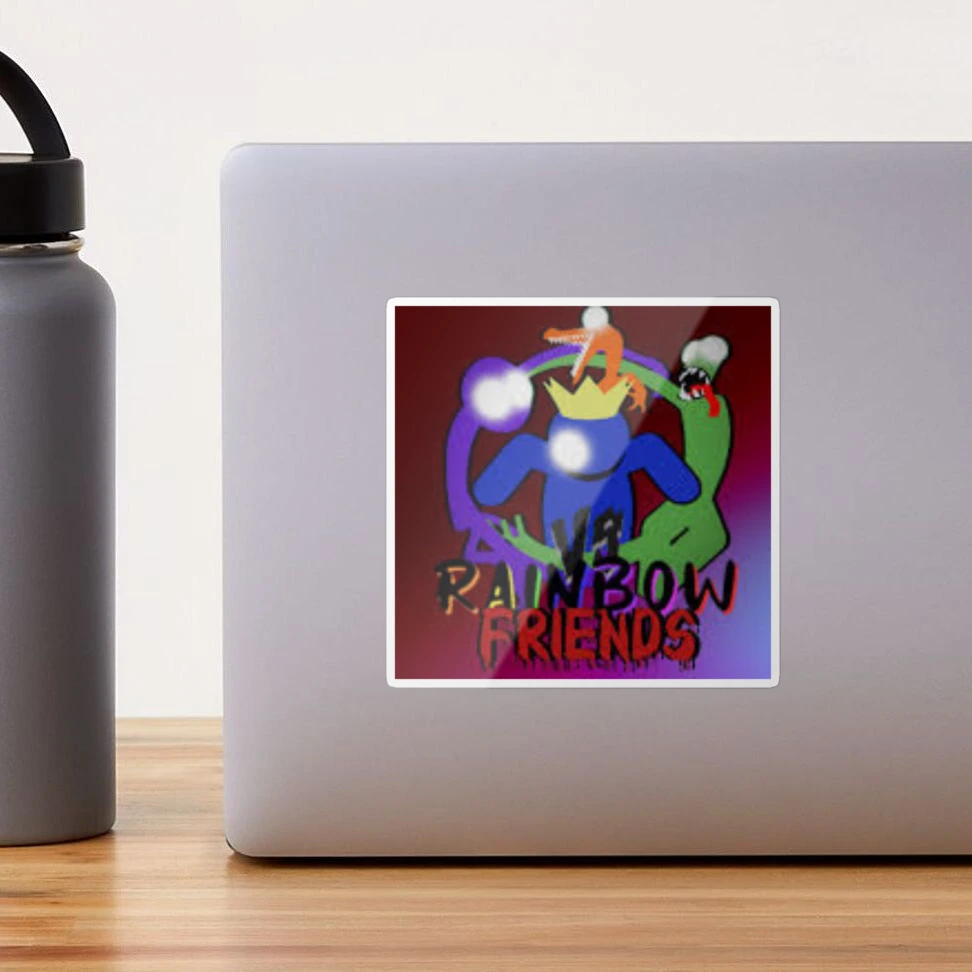 rainbow friends  Sticker for Sale by vinna-cat