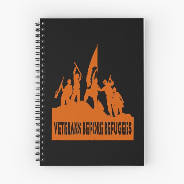 Item preview, Veterans Before Refugees designed and sold by printhappy4you.