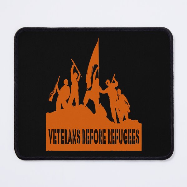 Item preview, Veterans Before Refugees designed and sold by printhappy4you.