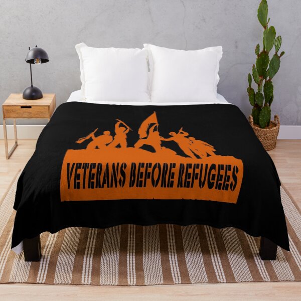 Item preview, Veterans Before Refugees designed and sold by printhappy4you.