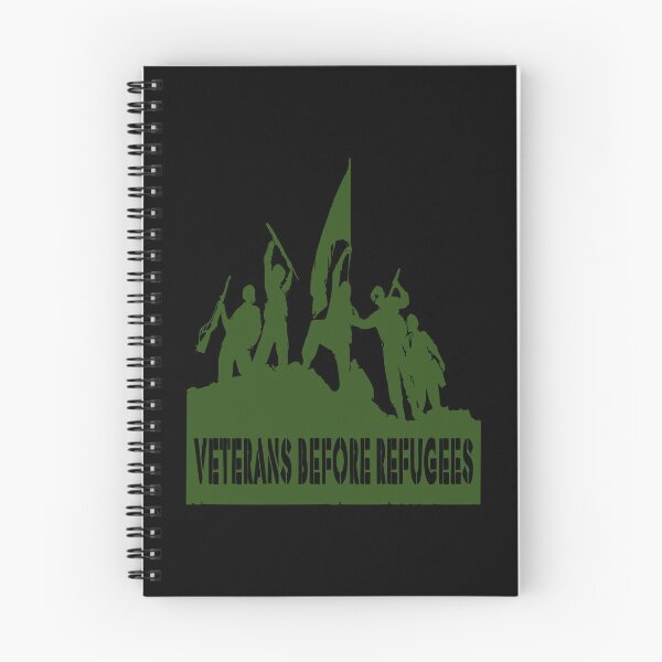 Item preview, Veterans Before Refugees designed and sold by printhappy4you.