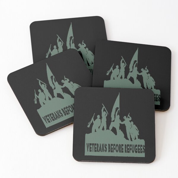 Item preview, Veterans Before Refugees designed and sold by printhappy4you.