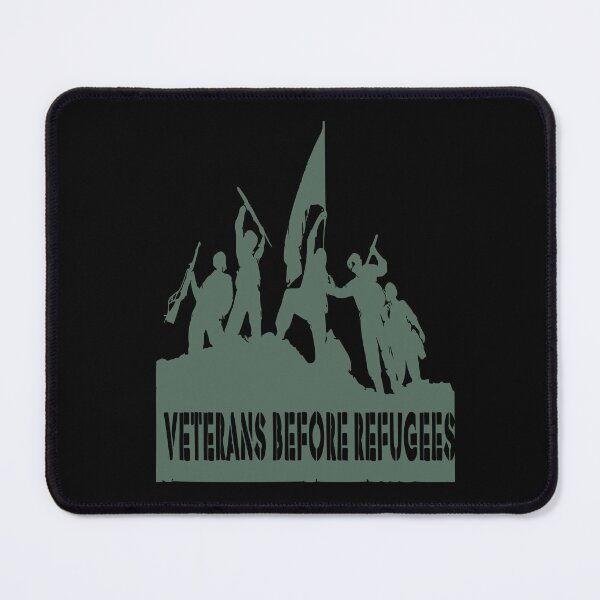 Item preview, Veterans Before Refugees designed and sold by printhappy4you.