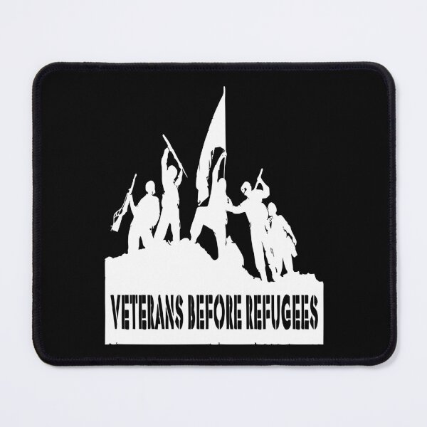 Item preview, Veterans Before Refugees designed and sold by printhappy4you.