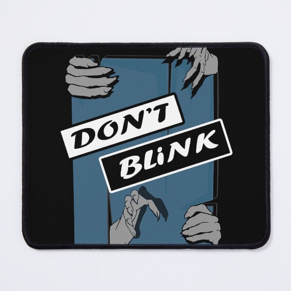 Item preview, SYYmas - Don't Blink! Blue Essential designed and sold by SYYmas.