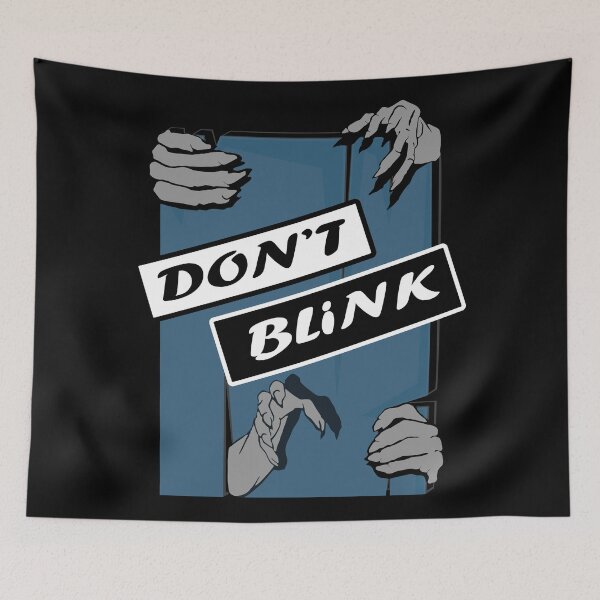 Item preview, SYYmas - Don't Blink! Blue Essential designed and sold by SYYmas.