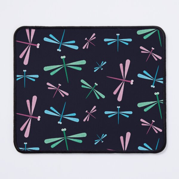 Item preview, Dragonfly Pattern on a Dark Background designed and sold by Latoblooms.
