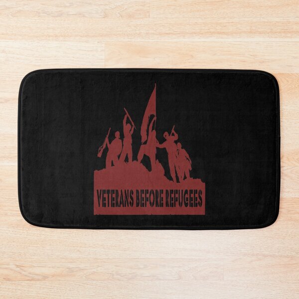 Item preview, Veterans Before Refugees designed and sold by printhappy4you.