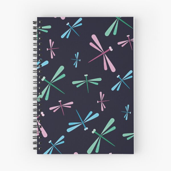 Item preview, Dragonfly Pattern on a Dark Background designed and sold by Latoblooms.