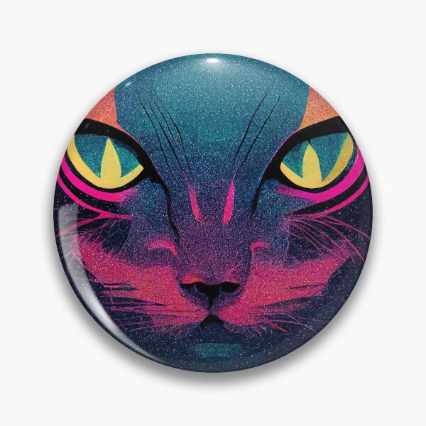 Item preview, Synthwave Cat designed and sold by ChasmicArt.