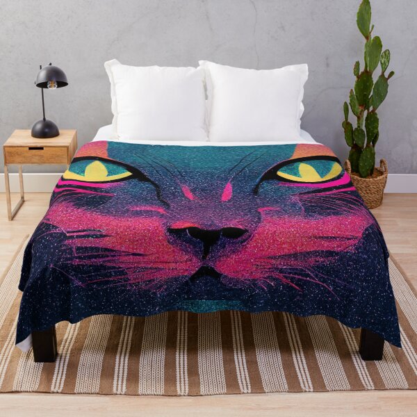 Item preview, Synthwave Cat designed and sold by ChasmicArt.