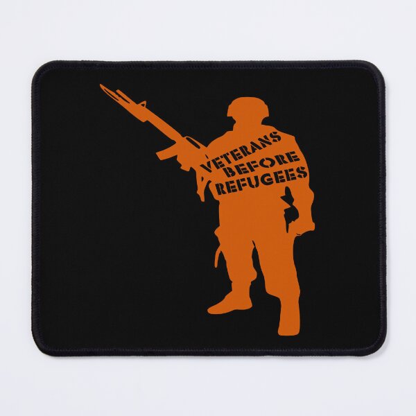 Item preview, Veterans Before Refugees designed and sold by printhappy4you.