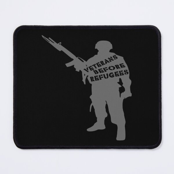 Item preview, Veterans Before Refugees designed and sold by printhappy4you.