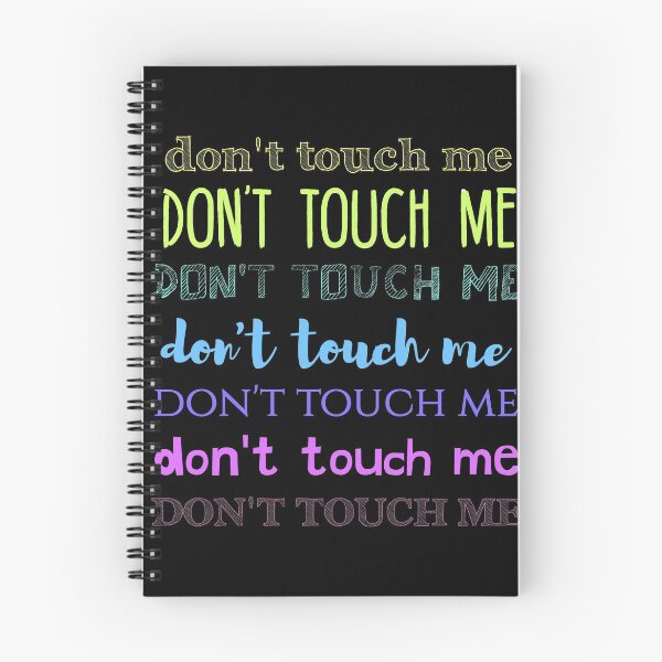 Item preview, don't touch me designed and sold by FandomizedRose.