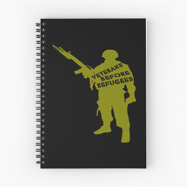 Item preview, Veterans Before Refugees designed and sold by printhappy4you.