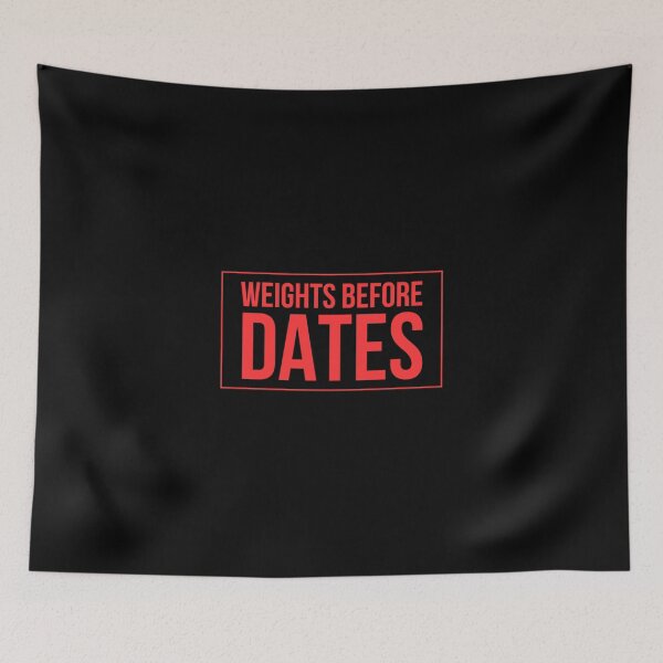 Item preview, Weights B4 Dates Gym Shirt Classic T-Shirt designed and sold by krbqalice.