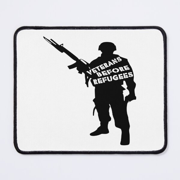Item preview, Veterans Before Refugees designed and sold by printhappy4you.