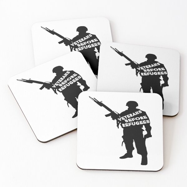 Item preview, Veterans Before Refugees designed and sold by printhappy4you.