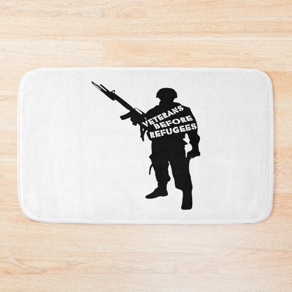 Item preview, Veterans Before Refugees designed and sold by printhappy4you.