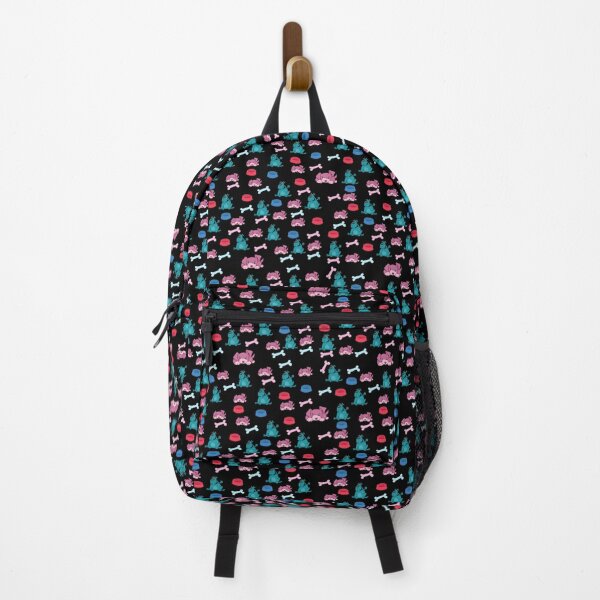 Artikelvorschau, Rosa und blaues Hundemuster entworfen und verkauft von Itzjustlife.