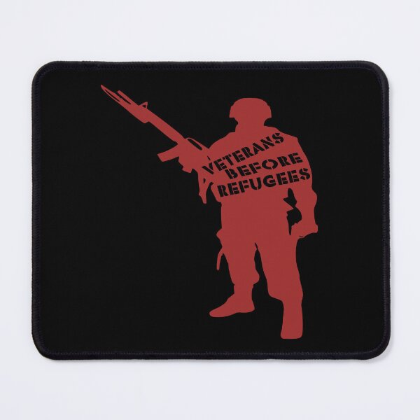 Item preview, Veterans Before Refugees designed and sold by printhappy4you.