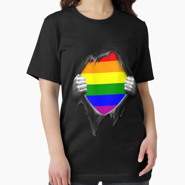 Vista previa del artículo con la obra «Premium Gay Pride Rainbow LGBT», diseñado y vendido por nikolayjs.