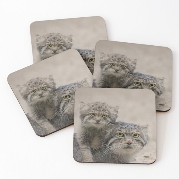 Item preview, Mia the Pallas's cat and her kitten designed and sold by Manulization.